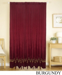 Striped Velvet Panel