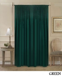 Green Velvet Panels 