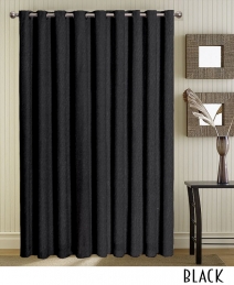 Black Grommet Curtains