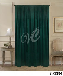 Green Room Divider Curtains