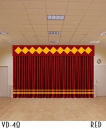 New Designer Stage Curtains