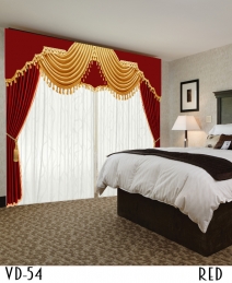 Luxury Hotel Curtain with Sheer