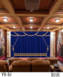 LUXURY CURTAIN FOR Hotel HALL THEATER EVENTS DECOR 