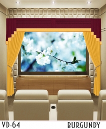 Home Theater Room & Projector Screen Curtains
