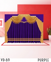 Luxury Stage Hotel School Curtains 