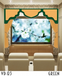 HOME THEATER MOVIE SCREEN CURTAINS