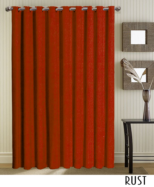 Grommet Red Curtains and Drapes