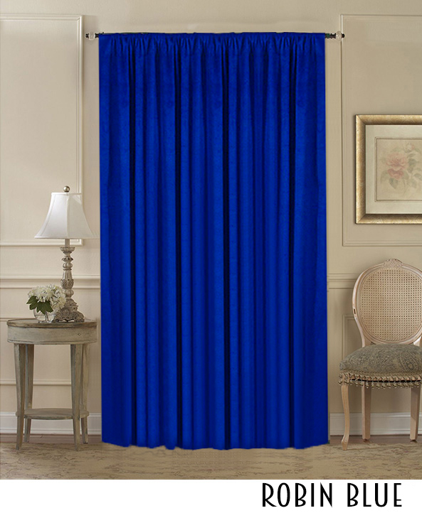 Blue Room Divider Curtain