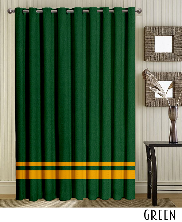 Green Grommet Curtains