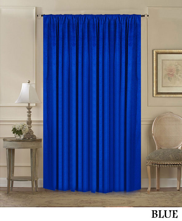 Blue Room Divider Curtain