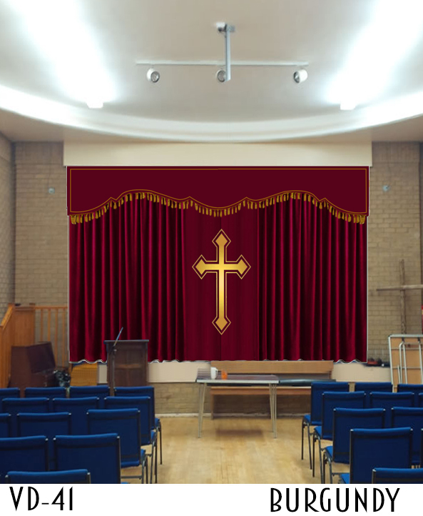 Decorative Curtain For Church Decor