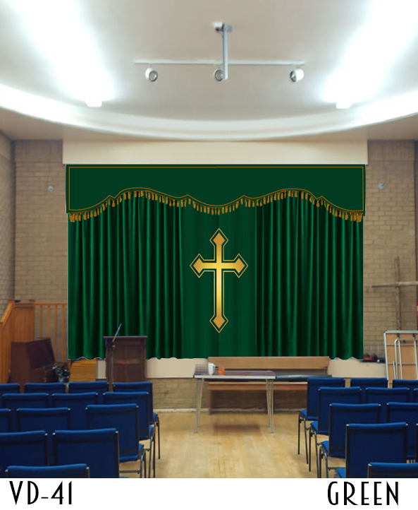 Decorative Curtain For Church Decor