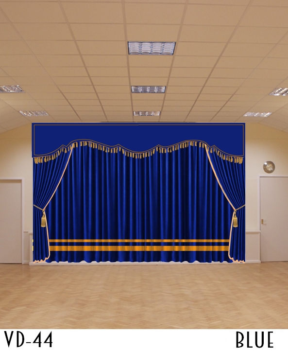 Luxury Curtain For Stage Hall Theater 