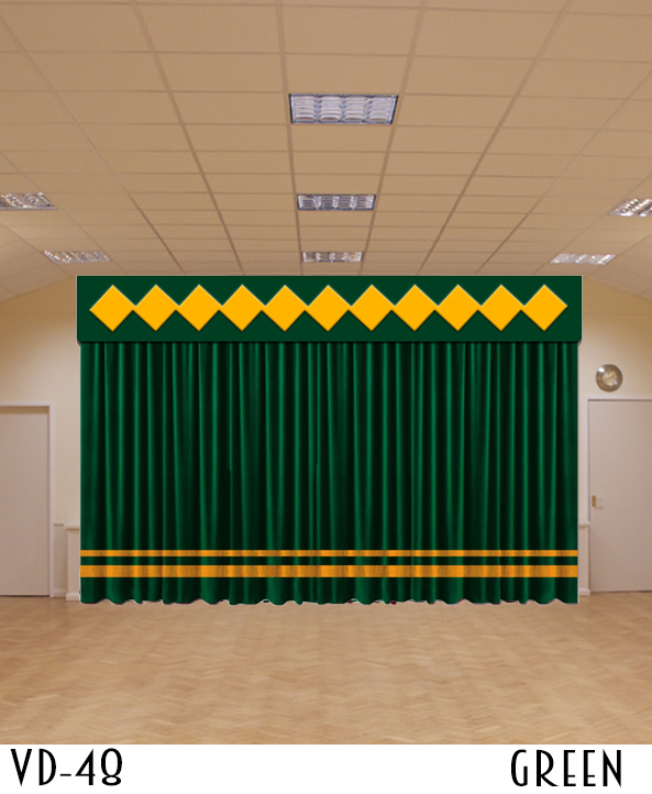 New Design Hotel Velvet Curtain Decor