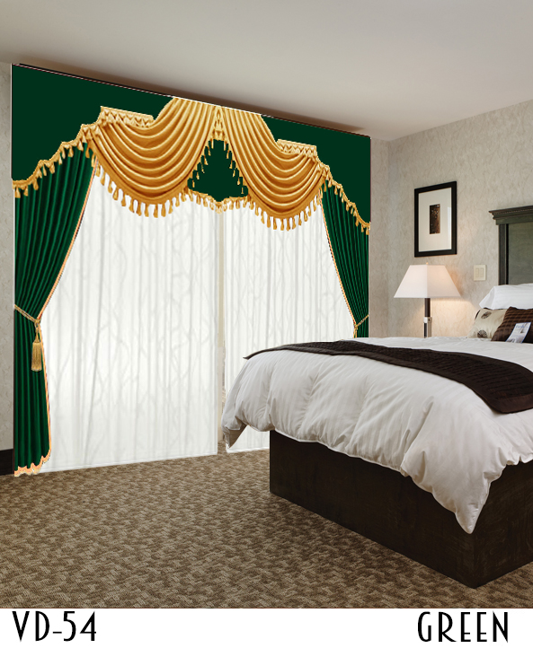 Luxury Stage Curtain with Sheer