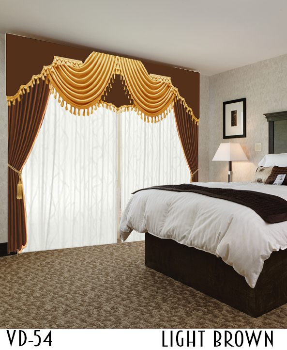 Luxury Hotel Curtain with Sheer