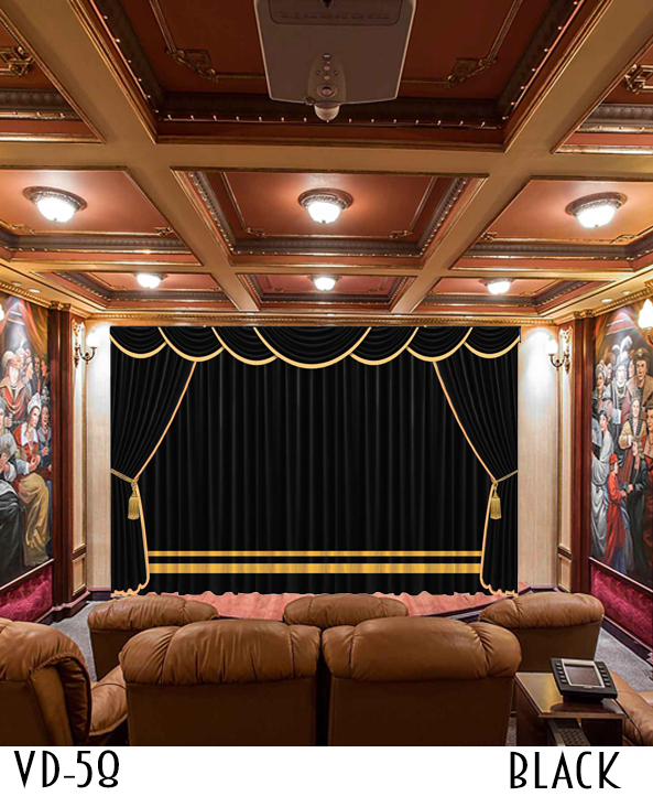 LUXURY CURTAIN FOR Restaurant HALL THEATER EVENTS