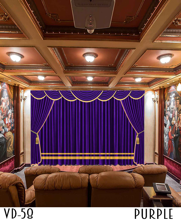 LUXURY CURTAIN FOR STAGE HALL THEATER EVENTS