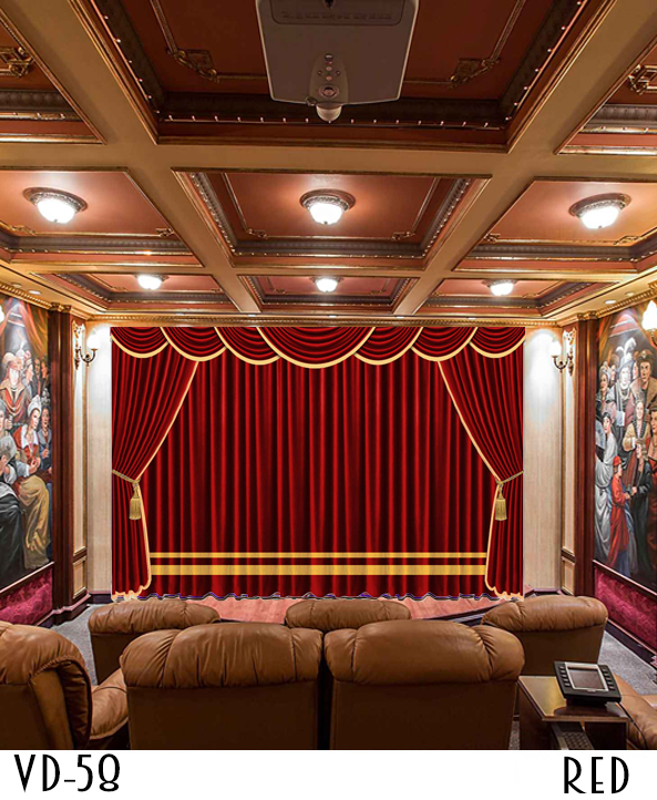LUXURY CURTAIN FOR STAGE HALL THEATER EVENTS