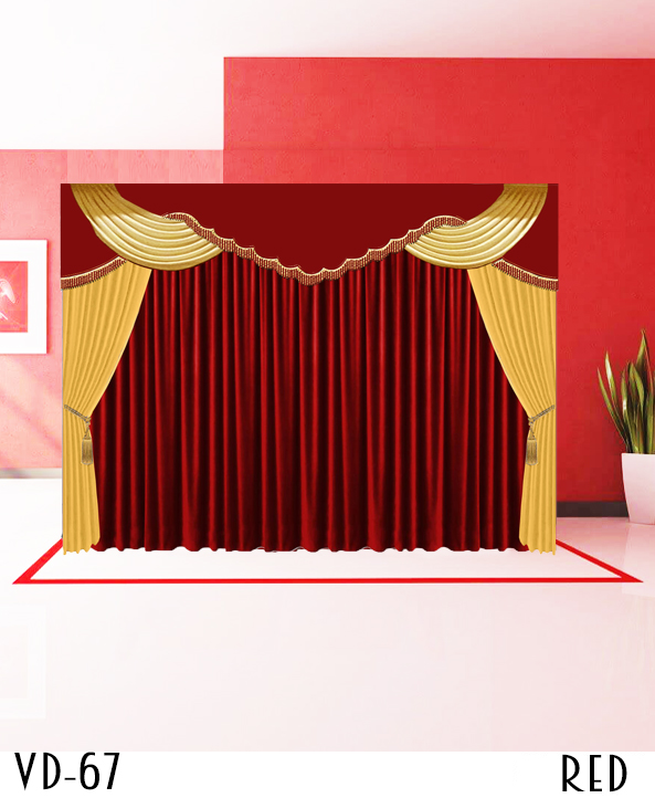 New Design Decorative Stage Curtain