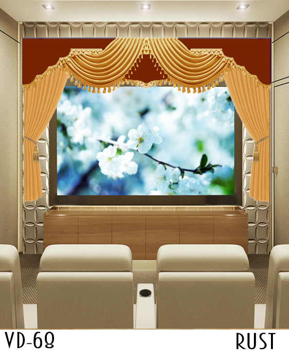 Custom Home Theater Movie Stage Curtains For Sale