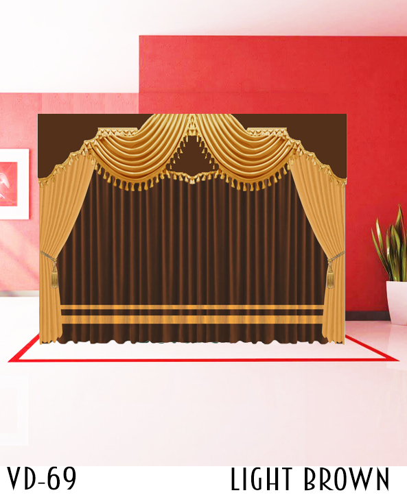 Luxury Stage Hotel School Curtains