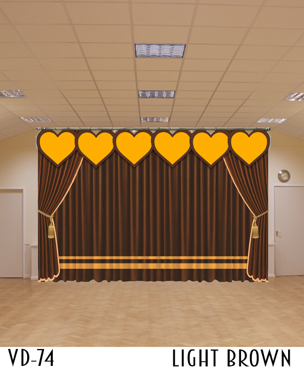 NEW HEART DESIGN STAGE CURTAINS