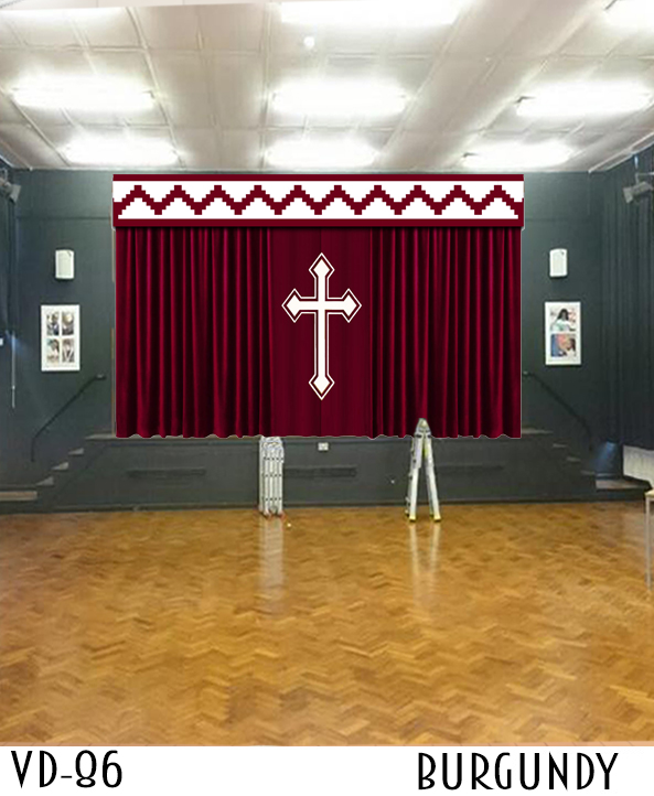 CUSTOM STAGE CURTAINS FOR CHURCHES SCHOOLS THEATERS