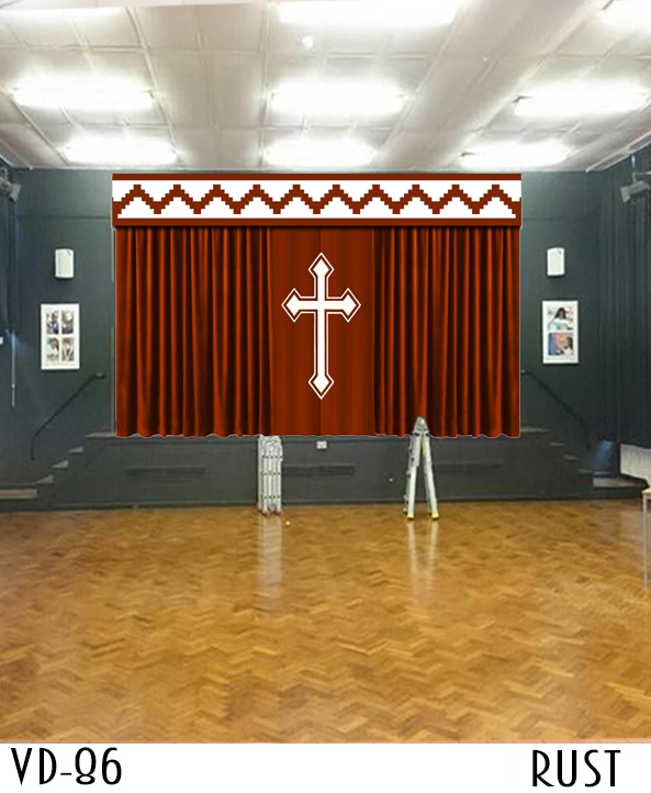 CUSTOM STAGE CURTAINS FOR CHURCHES SCHOOLS THEATERS